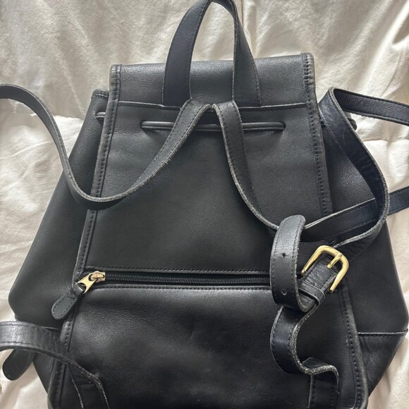 Vintage Coach Leather Mini Backpack main image 5